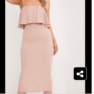 Nwt strapless dress